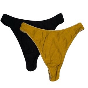 ARQ | S/2 ‘Pique’ Marianne Thong Panties